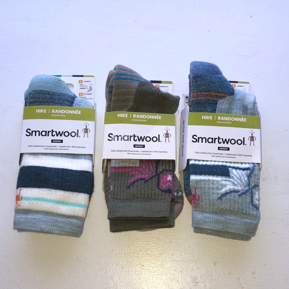Smartwool Unisex Hiking Socks (3 Pairs/size L)